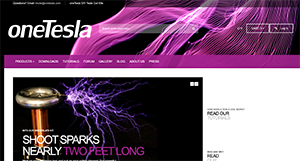 oneTesla DIY Musical Tesla Coil Kits website